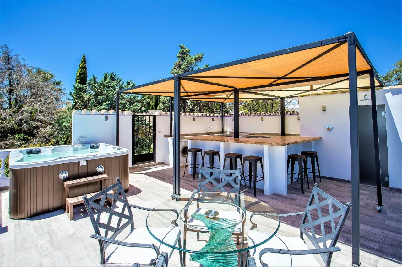 Luxury Villa With Swimming Pool And Jacuzzi 마르베야 외부 사진